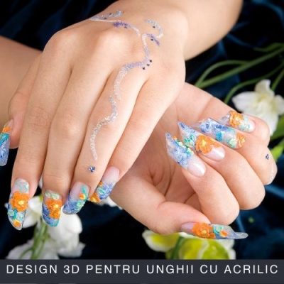 Design 3D Pentru Unghii Cu Acrilic Curs Online Design 3D Pentru Unghii Cu Acrilic Curs Online