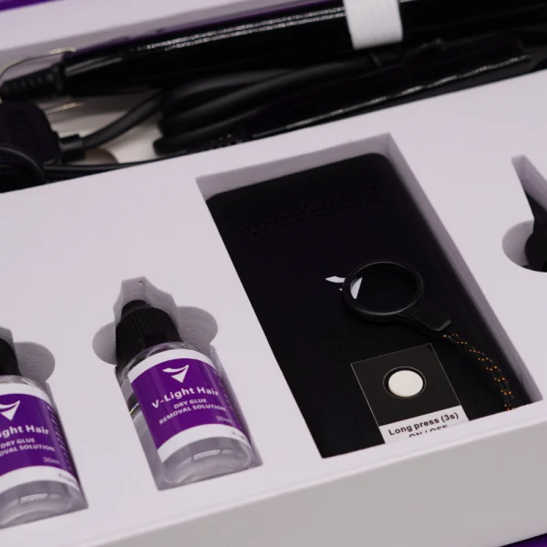 Kit pentru Extensii de Par cu V-Light